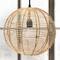 Hello Honey® Modern Boho Handwoven Rattan Globe Pendant Light